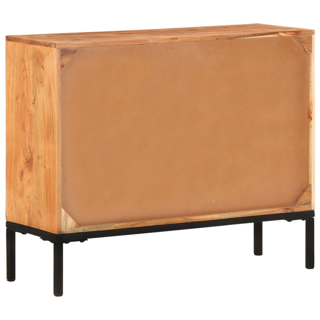 Dressoir 88X30X73 Cm Massief acaciahout
