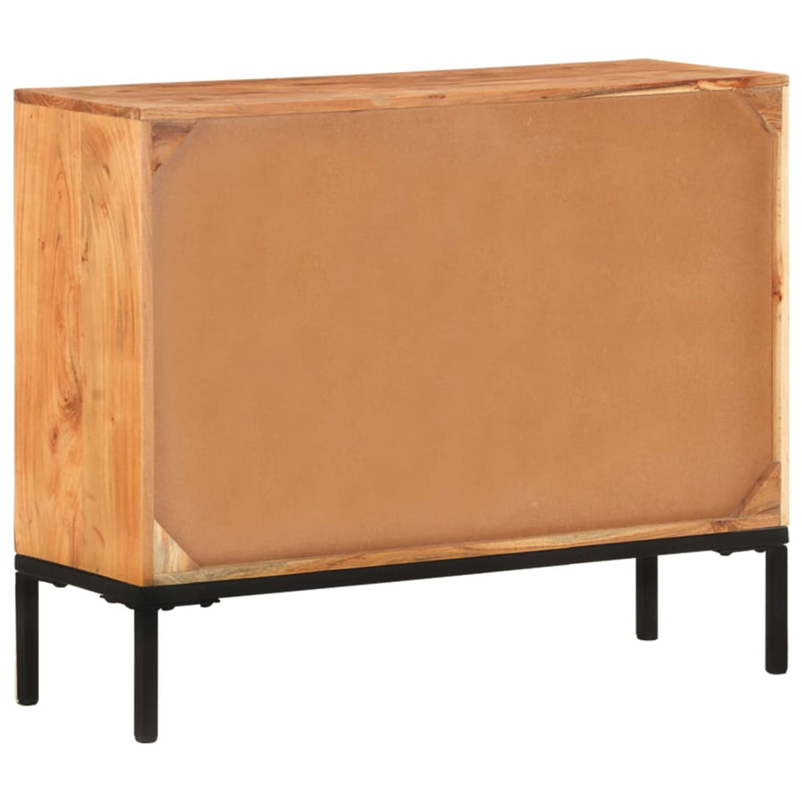 Dressoir 88X30X73 Cm Massief acaciahout