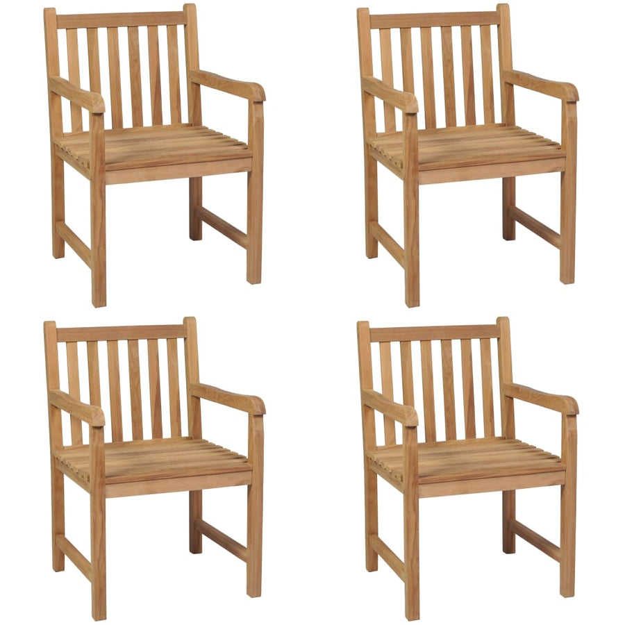Tuinstoelen Massief Teakhout 4