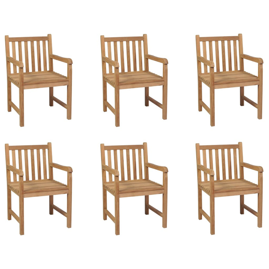 Tuinstoelen Massief Teakhout 6
