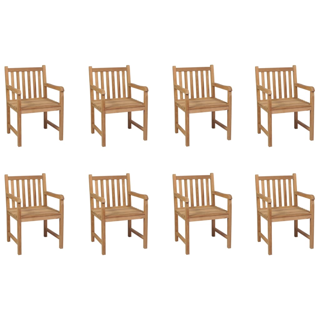 Tuinstoelen Massief Teakhout 8