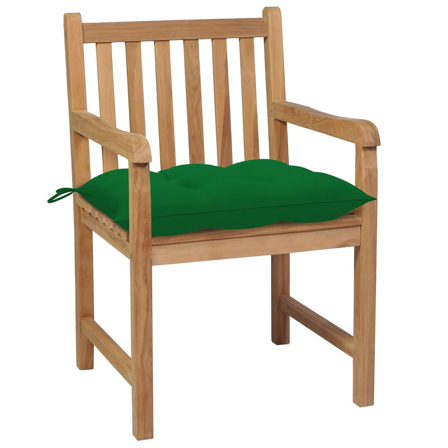 Tuinstoelen Met E Kussens Massief Teakhout 6