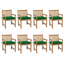 Tuinstoelen Met E Kussens Massief Teakhout 8