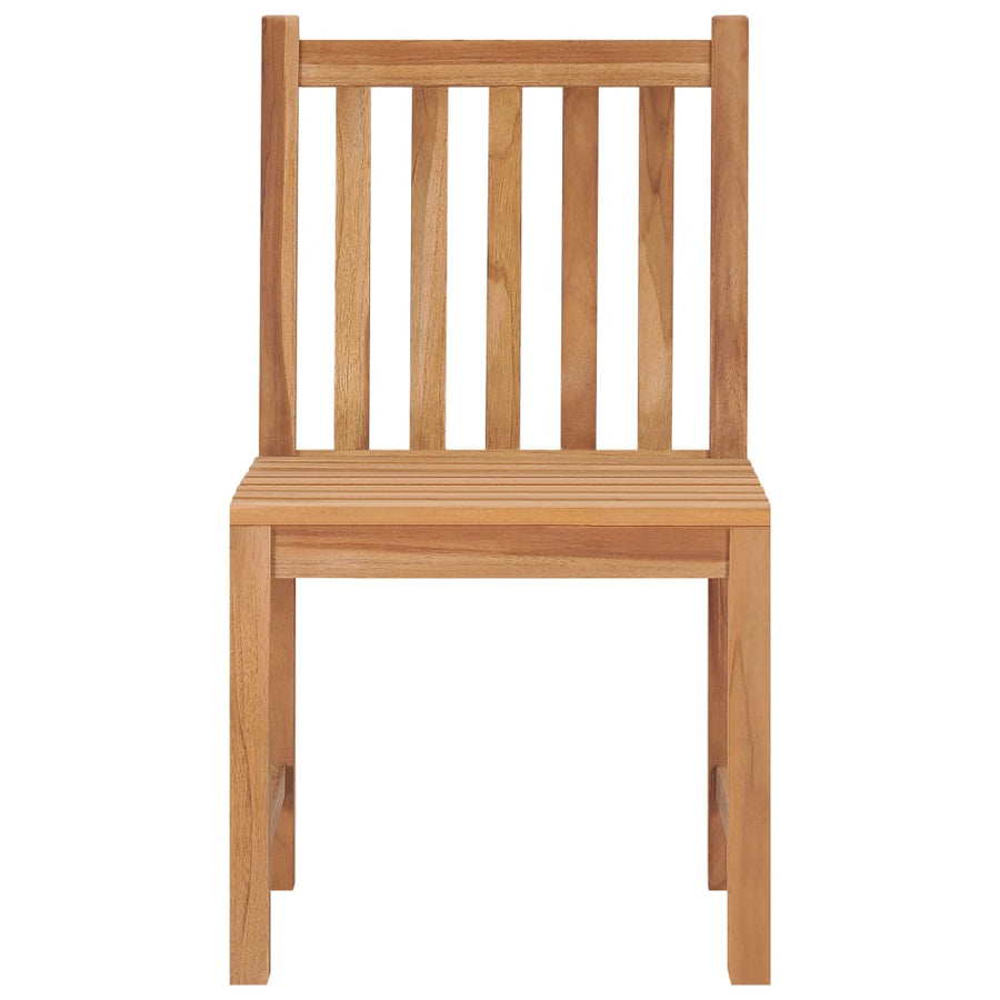 Tuinstoelen Met Kussens Massief Teakhout 4 Crème