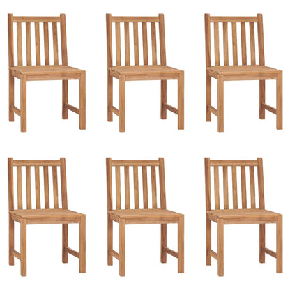 Tuinstoelen Met Kussens Massief Teakhout 6 Taupe
