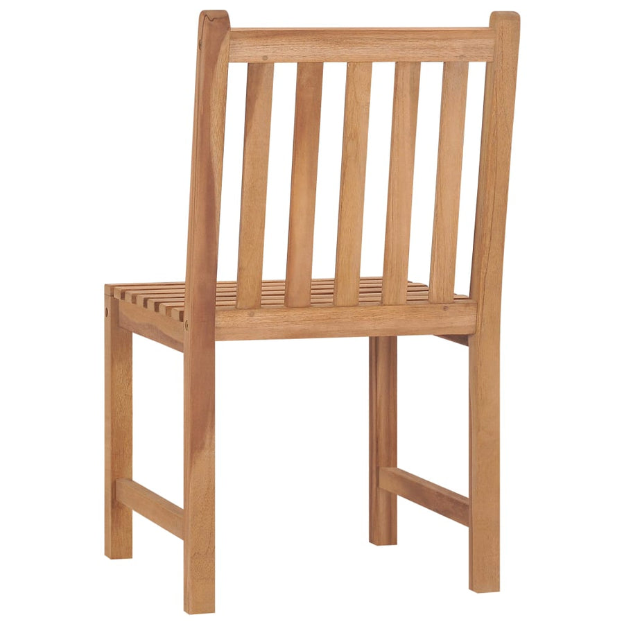 Tuinstoelen Met Kussens Massief Teakhout 8 Crème