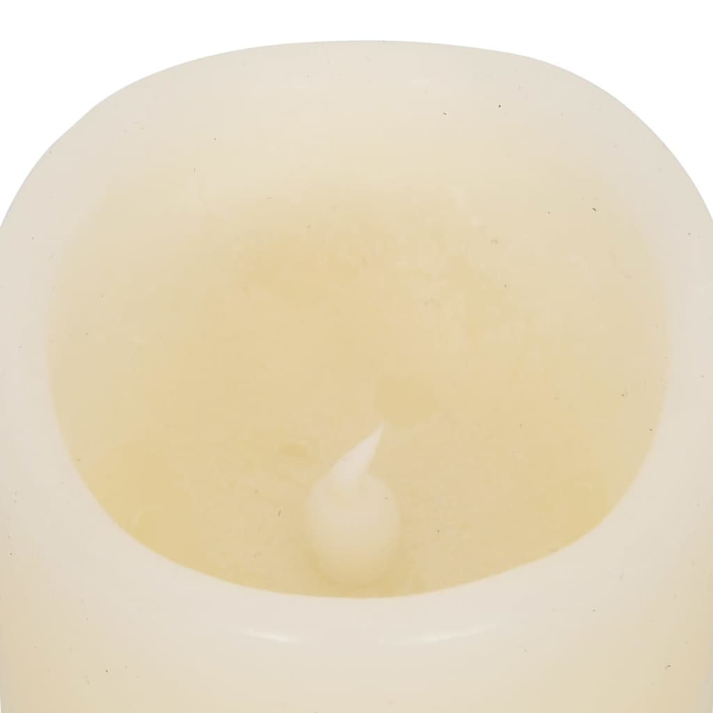 Led-Kaarsen Vlamloos Met Afstandsbediening Warmwit 100 Crème