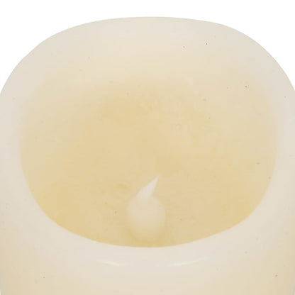 Led-Kaarsen Vlamloos Met Afstandsbediening Warmwit 100 Crème