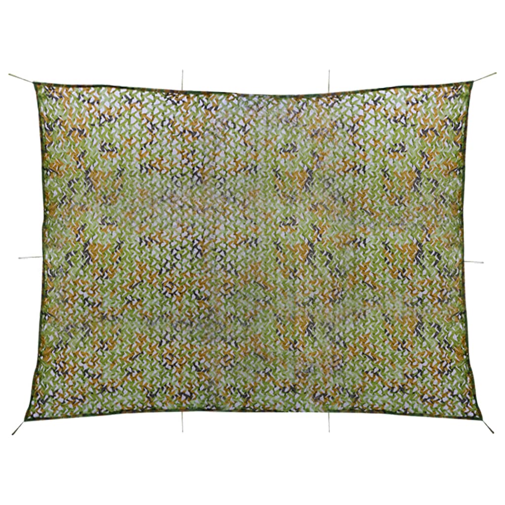 Camouflagenet Met Opbergtas 2 x 4 m Groen