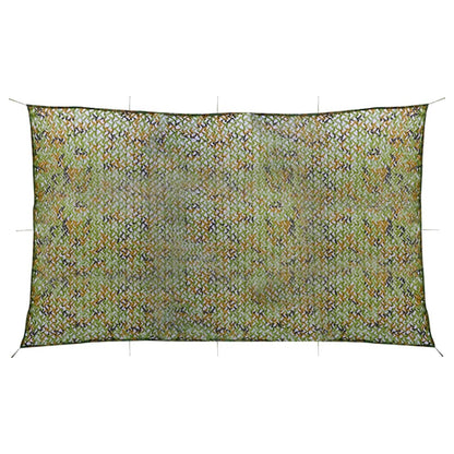 Camouflagenet Met Opbergtas 2 x 5 m Groen