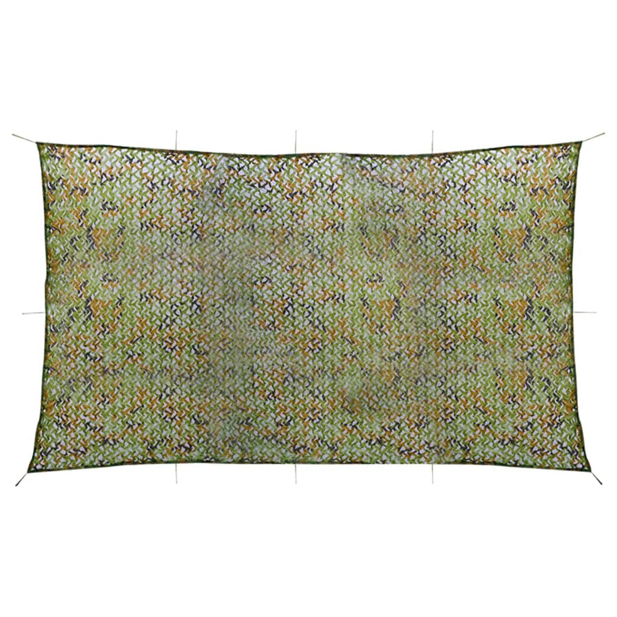 Camouflagenet Met Opbergtas 2 x 8 m Groen