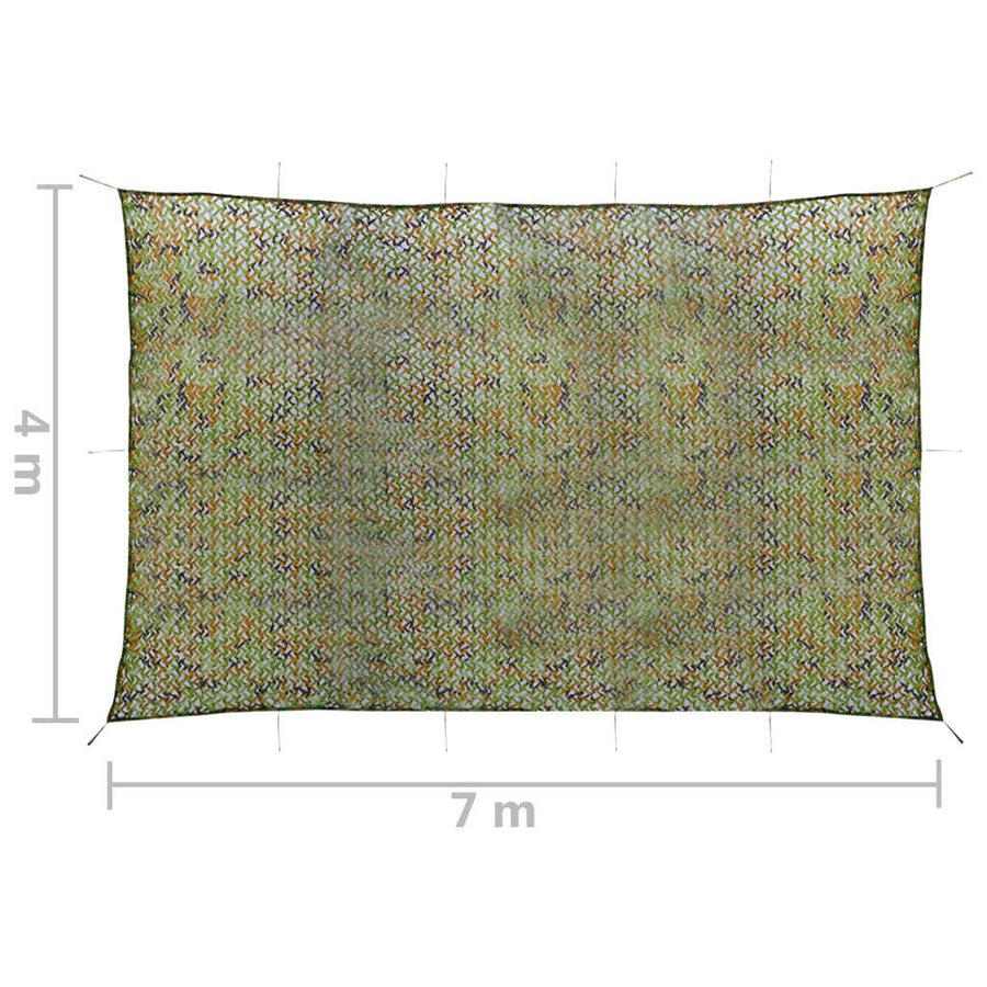 Camouflagenet Met Opbergtas 4X7 M 400 x 700 cm