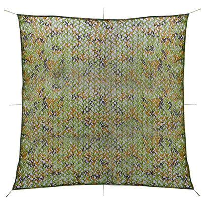 Camouflagenet Met Opbergtas 5 x 5 m Groen