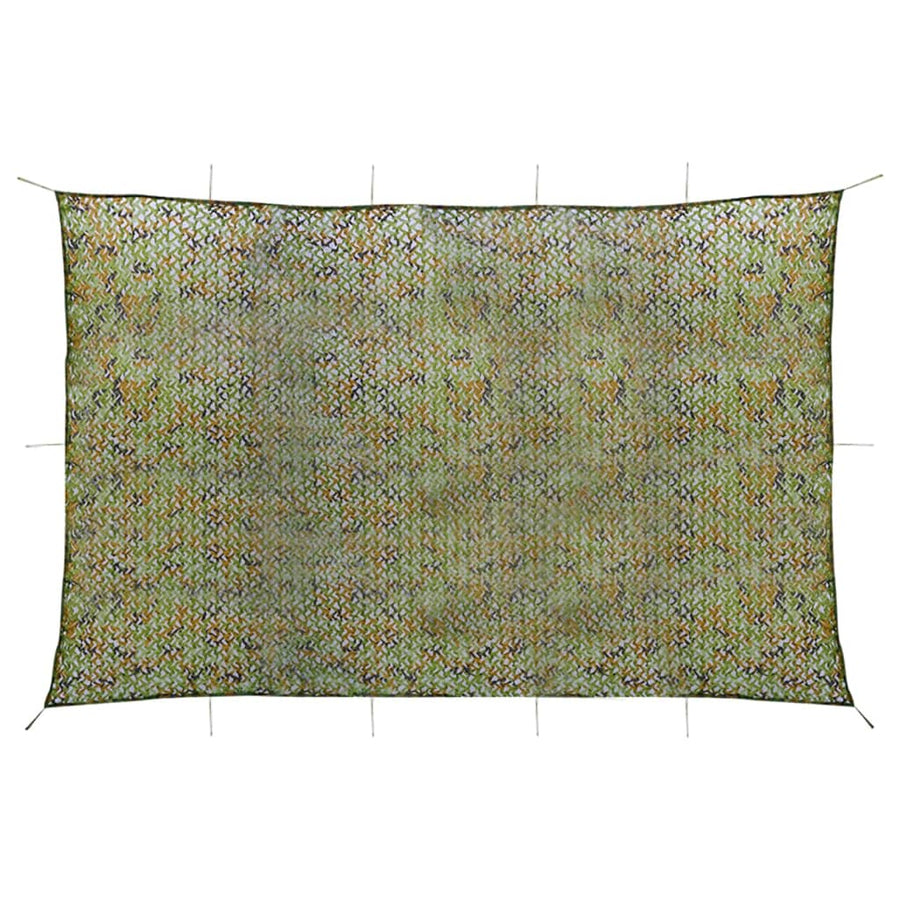 Camouflagenet Met Opbergtas 5 x 7 m Groen
