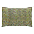 Camouflage net with storage bag 6x7 m green