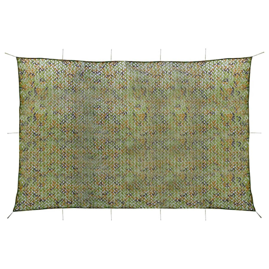 Camouflagenet Met Opbergtas 6 x 7 m Groen
