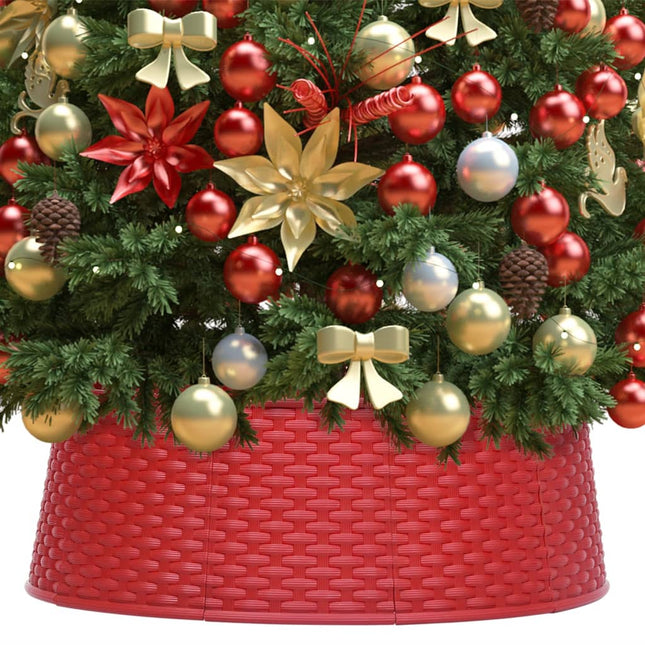 Kerstboomrok Ø65X9,5 Cm Ø 65 x 19.5 cm Rood