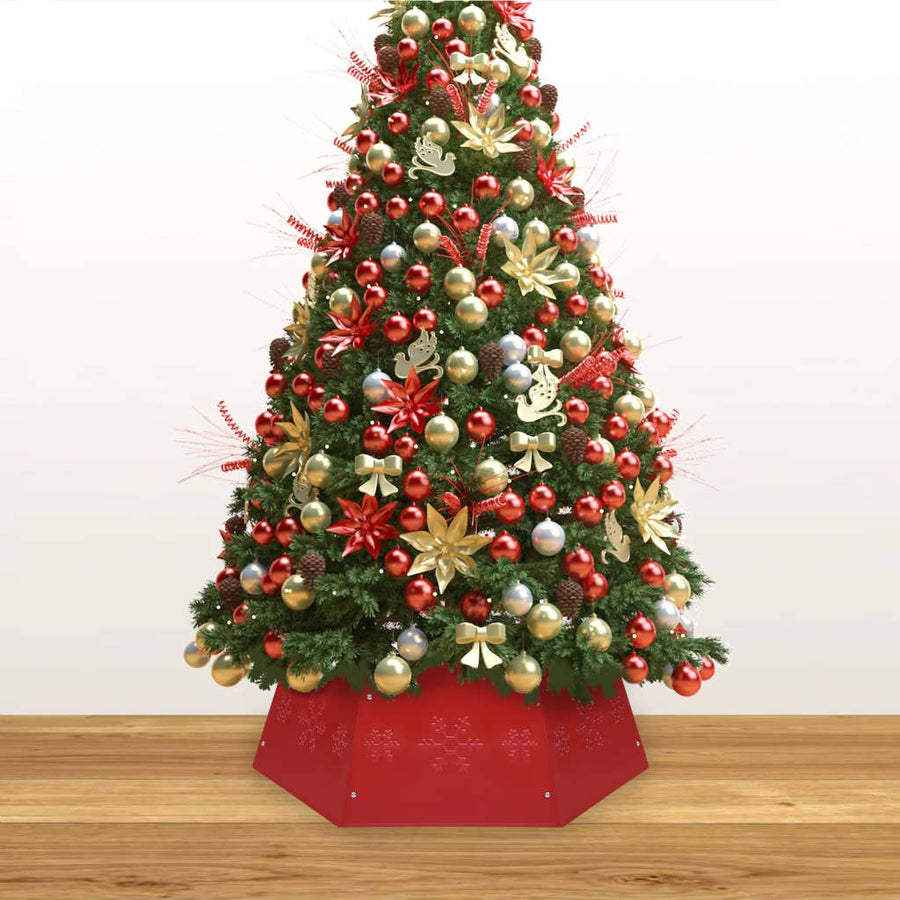 Kerstboomrok Ø68X25 Cm Rood