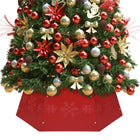 Kerstboomrok Ø68x25 cm rood Rood