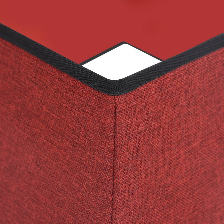 Kerstboomrok 48X48X25 Cm Rood en wit