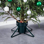 Kerstboomstandaard 46x46x19 cm metaal zwart