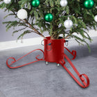 Kerstboomstandaard 58x58x21 cm rood Rood