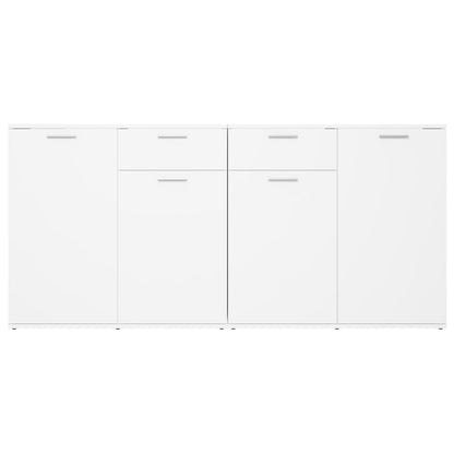 Dressoir Spaanplaat 160 x 36 x 75 cm Wit
