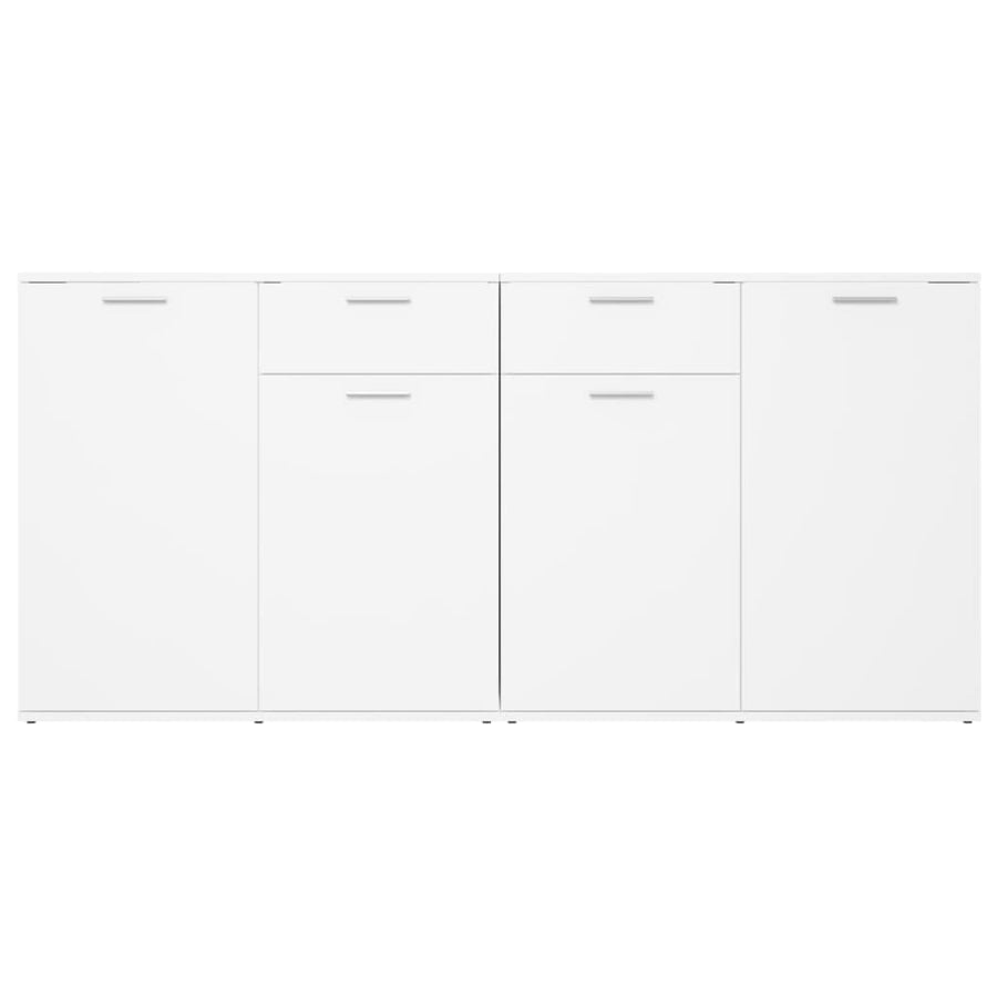 Dressoir Spaanplaat 160 x 36 x 75 cm Wit