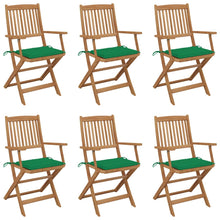 Tuinstoelen Inklapbaar Met Kussens Massief Acaciahout 6