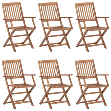 Tuinstoelen Inklapbaar Met Kussens Massief Acaciahout 6