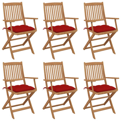 Tuinstoelen Inklapbaar Met Kussens Massief Acaciahout 6