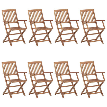 Tuinstoelen Inklapbaar Met Kussens Massief Acaciahout 8