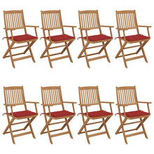 Tuinstoelen Inklapbaar Met Kussens Massief Acaciahout 8