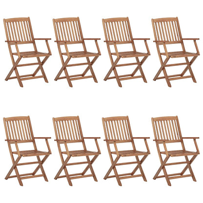 Tuinstoelen Inklapbaar Met Kussens Massief Acaciahout 8