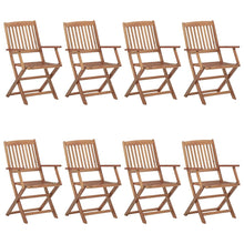 Tuinstoelen Inklapbaar Met Kussens Massief Acaciahout 8