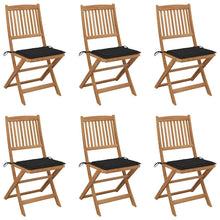 Tuinstoelen Inklapbaar Met Kussens Massief Acaciahout 6