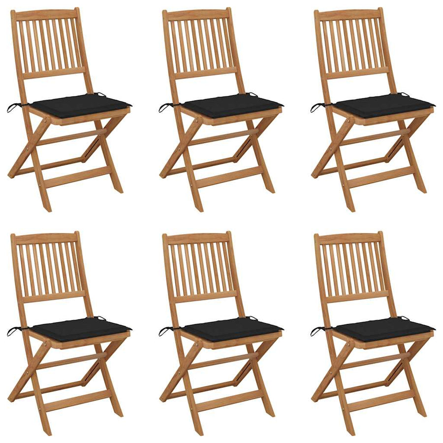 Tuinstoelen Inklapbaar Met Kussens Massief Acaciahout 6