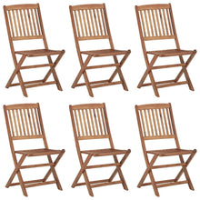 Tuinstoelen Inklapbaar Met Kussens Massief Acaciahout 6 Taupe Zonder armleuning
