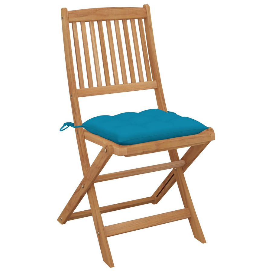 Tuinstoelen Inklapbaar Met Kussens Massief Acaciahout 6
