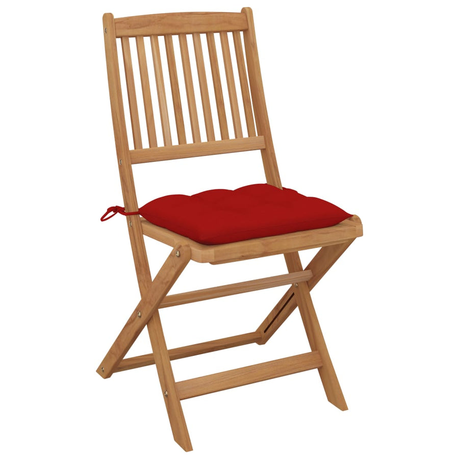Tuinstoelen Inklapbaar Met Kussens Massief Acaciahout 6
