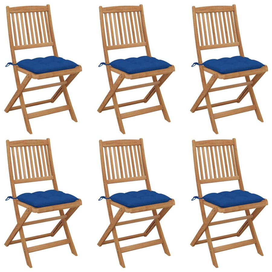 Tuinstoelen Inklapbaar Met Kussens Massief Acaciahout 6