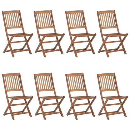 Tuinstoelen Inklapbaar Met Kussens Massief Acaciahout 8