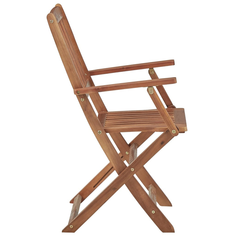 Tuinstoelen Inklapbaar Met Kussens Massief Acaciahout 8