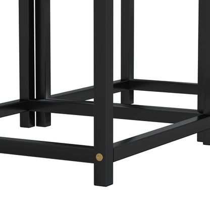 Salontafels Mdf Zwart en geel