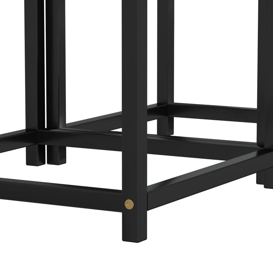 Salontafels Mdf Zwart en geel