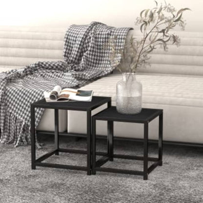 Salontafels Mdf Zwart