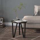 Salontafel 35 cm MDF zwart