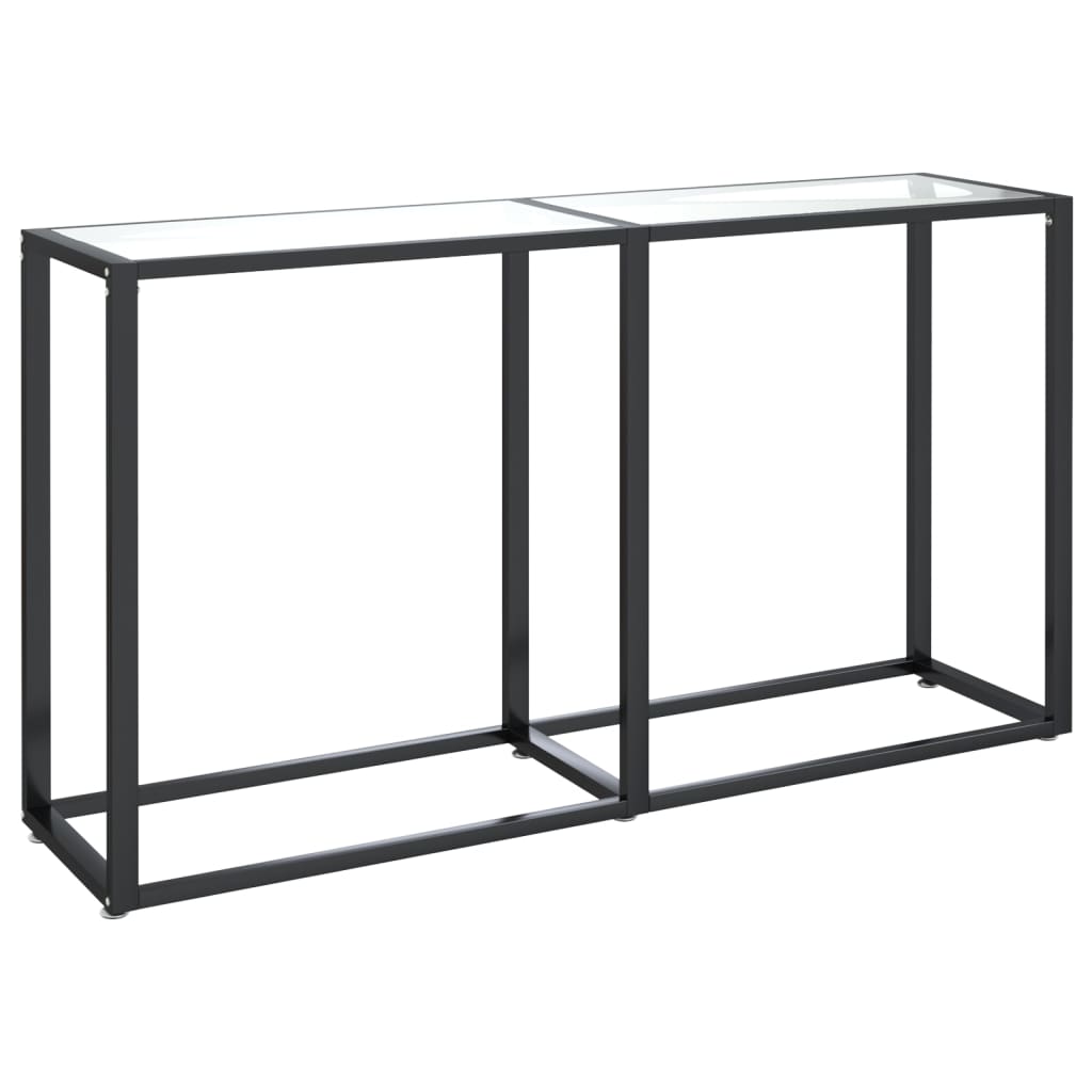 Wandtafel 40X35X75,5 Cm Gehard Glas Transparant 140 x 35 x 75.5 cm Doorzichtig