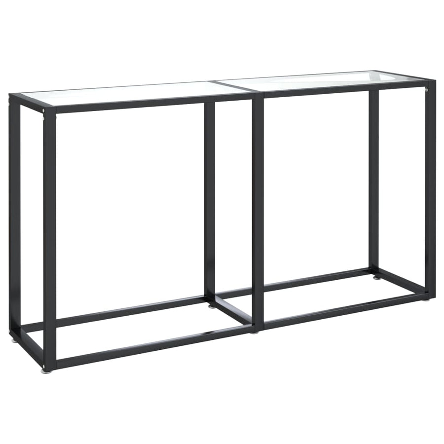 Wandtafel 40X35X75,5 Cm Gehard Glas Transparant 140 x 35 x 75.5 cm Doorzichtig