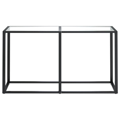 Wandtafel 40X35X75,5 Cm Gehard Glas Transparant 140 x 35 x 75.5 cm Doorzichtig